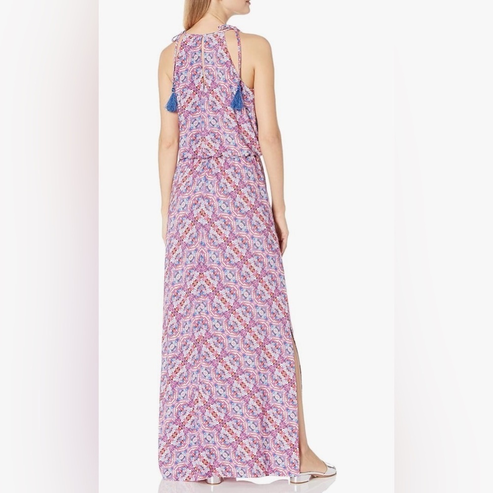 Maggy London Women’s Jersey Blouson Maxi Size 10 - Picture 2 of 7